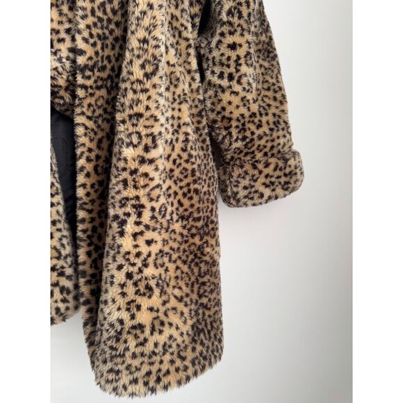 VTG Essence by Mail Jacket Leopard Print w Matching Hat Cheetah - Picture 6 of 15